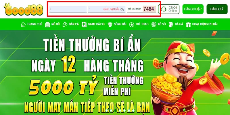 Hoàn thành những thông tin trong các trường dữ liệu